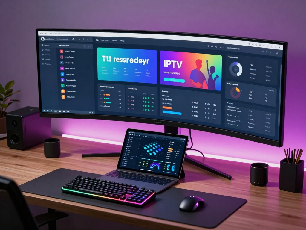 "Iptv reseller monitoring dashboard with advanced analytics and device compatibility for seamless streaming."