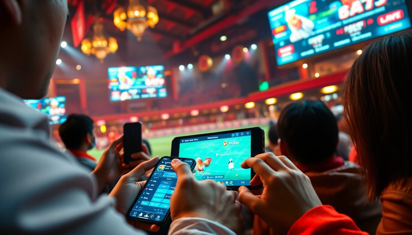 Interactive online betting scene with sv368win.live, featuring live cockfighting and engaging user experiences.