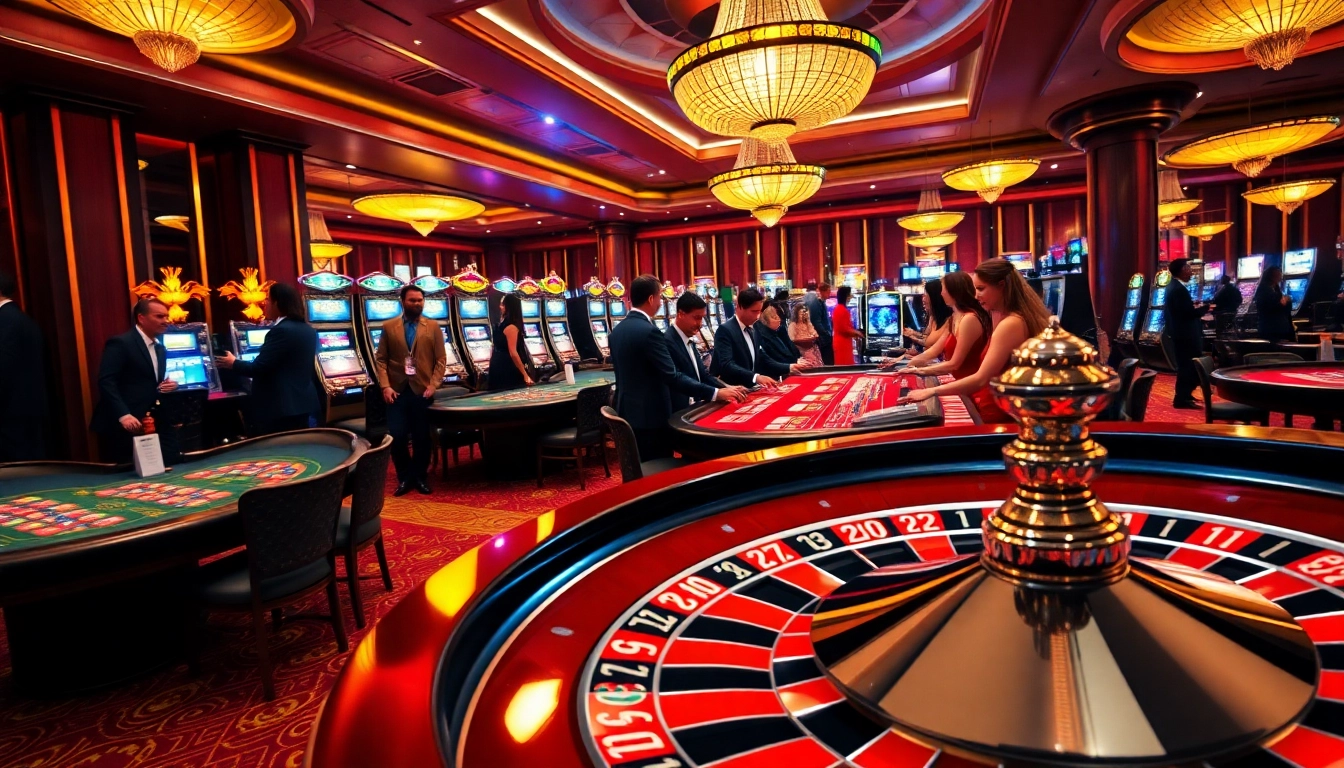 C168 offering an elegant gambling experience with thrilling casino games and vibrant slot machines.