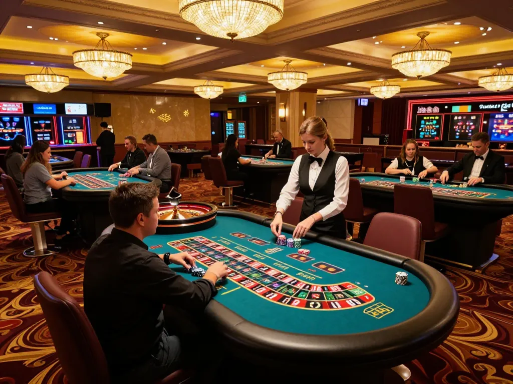 Exciting roulette gameplay at 789win casino showcasing engaged players and vibrant atmosphere