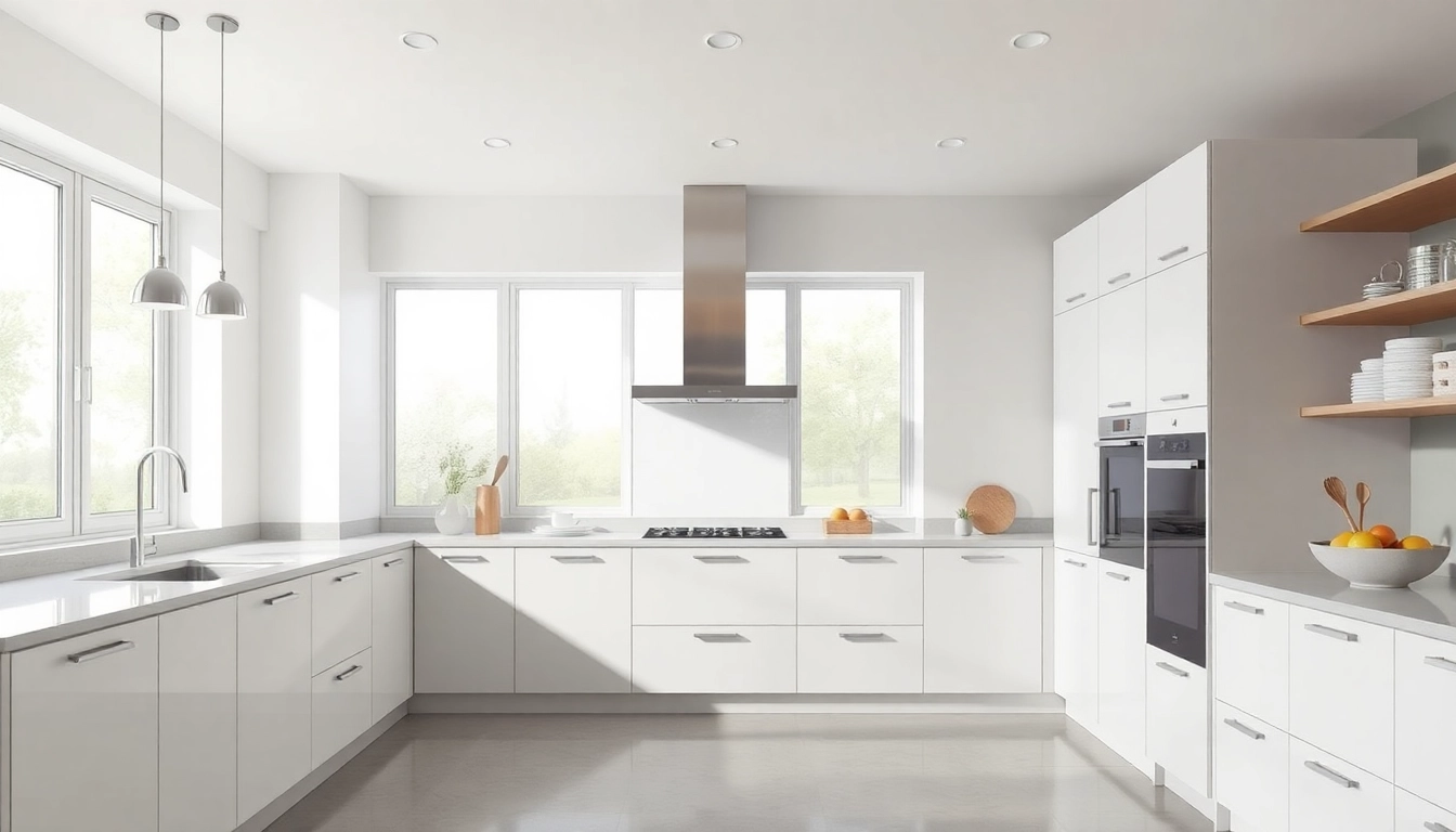 Cabinet Refacing Clearwater FL showcases modern kitchen cabinets rejuvenated with smooth finishes and natural light.