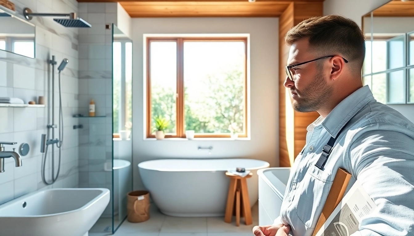 Transform your space with expert bathroom fitter Manchester services showcasing modern design.