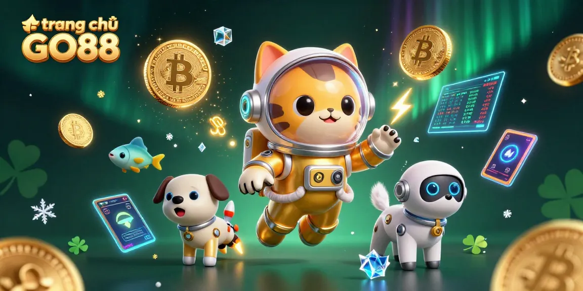 Engage with the exciting gameplay at trang chủ GO88, featuring vibrant cosmic characters and crypto riches.