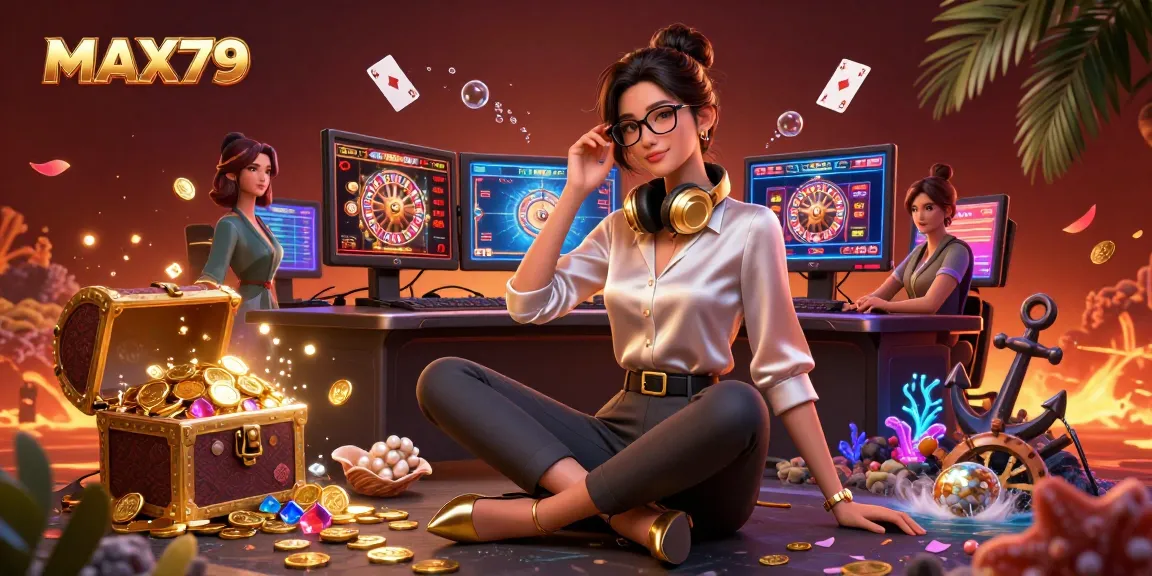 Experience thrilling gameplay with MAX79 in an exciting casino setting featuring vibrant games and rich visuals.