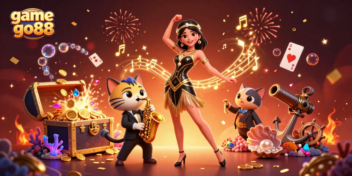 Experience game go88 excitement with dynamic characters and underwater treasures.