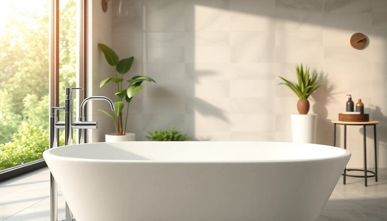 Schöne sonni sanitär Produkte in einem modernen Bad mit eleganten Armaturen.