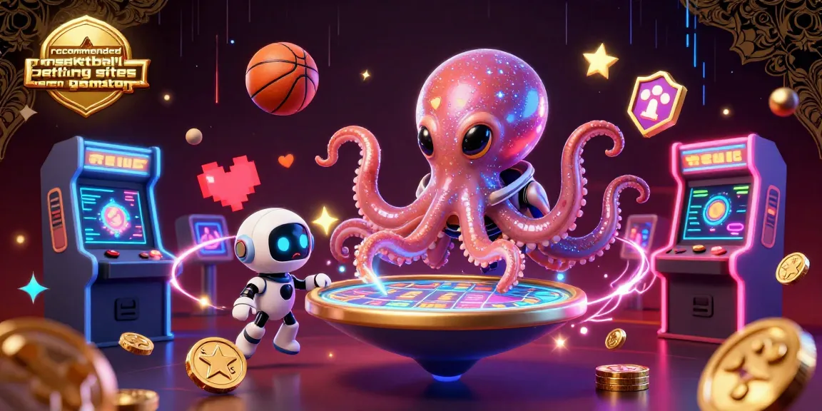 Engage with the recommended basketball betting sites not on gamstop in a vibrant alien scene of exciting bets.