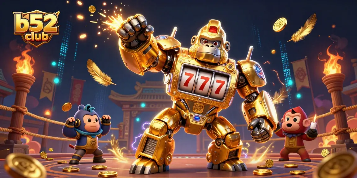 Engage with the exhilarating b52 club gaming adventure amidst a rich 3D casino landscape.
