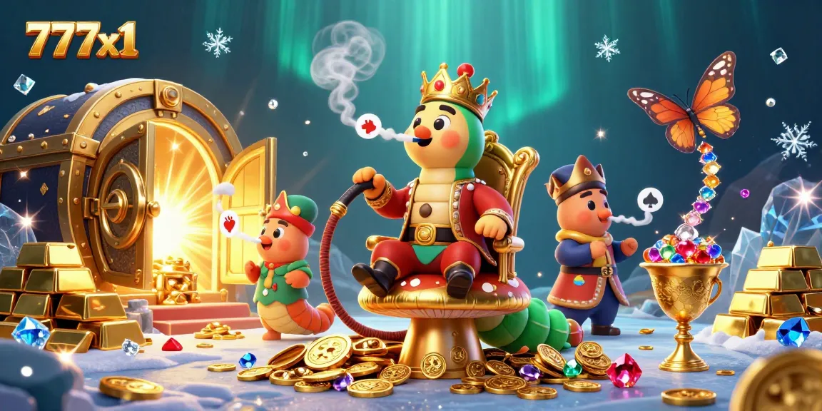 Experience thrilling gaming at 777x1 with vibrant casino elements and captivating characters.