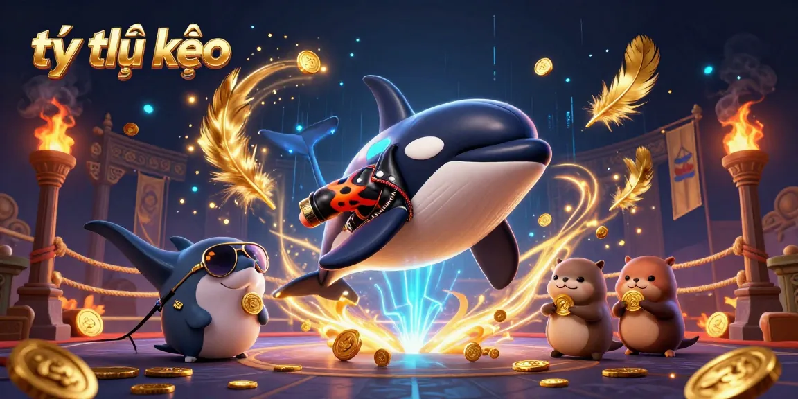 Experience dynamic sports betting excitement with tỷ lệ kèo from vibrant characters and action elements.