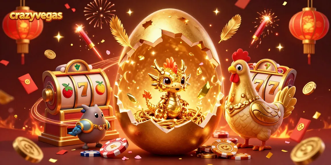 Win thrilling jackpots at crazyvegas with the latest online slots featuring golden dragon symbols and festive decorations.